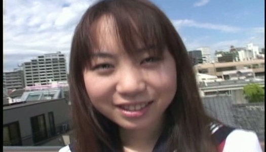 Cute and pretty Japanese girl Ryoko Yaka flashing her tits and panties porn pics