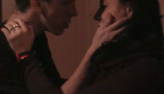 Russian hussies makes out with their groupmates in sauna porn pics