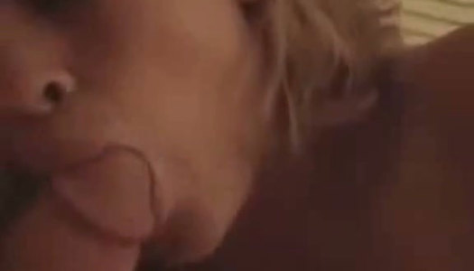 Torrid and voracious blondie sucks a fat dick to be fed with sticky tasty cum porn pics