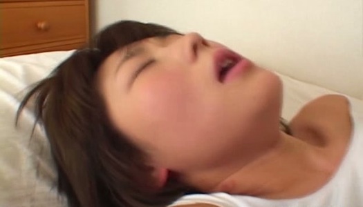 Chubby face Shinobu Kasagi is riding the cock actively and getting nailed bad doggy style porn pics