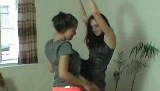 Skanky Czech girl are going dirty lap dancing porn pics