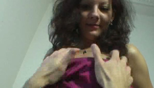 Gorgeous dark-haired babe gives an orgasmic blowjob porn pics