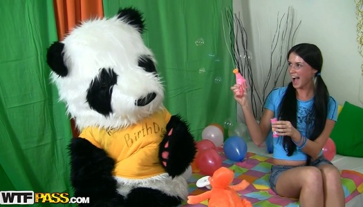 Nasty chick Jess flirting with  her favorite big toy porn pics