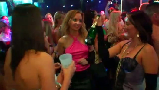 A bunch of slutty hoes are enjoying passionate male striptease show porn pics