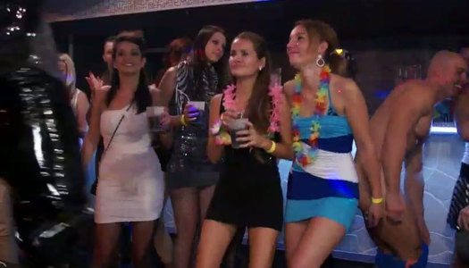 Noisy club party ends up with spectacular group sexy orgy porn pics