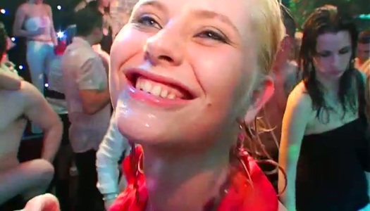 Juice addicted sluts are playing with load in their mouth porn pics