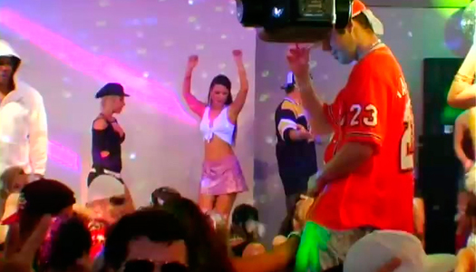 Dick hungry chicks have a desire to be pleased tonight right in the club porn pics