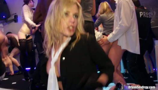 Group of insatialbe drunk sluts make out in front of each other in group sex orgy porn pics