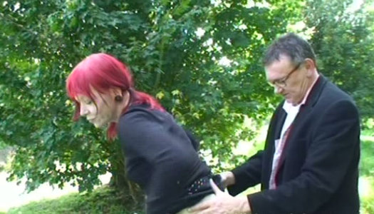 Insatiable daddy pounds ruined pussy of filthy milf in doggy style porn pics