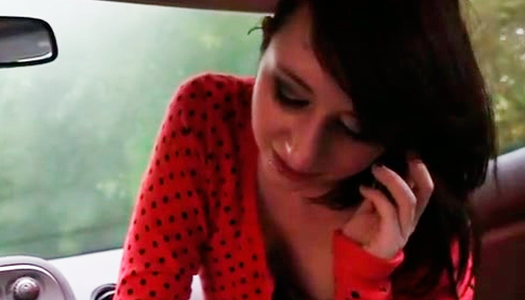 Lewd gal gives a dude with a handjob in the car and gets fucked hard at home porn pics