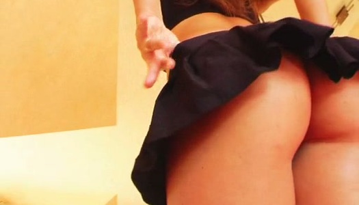 Perky tittied brunette whore wife Simona gives masturbation solo porn pics