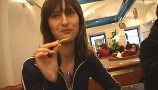 Cute brunette from street is ready to take off clothes in front of a cam porn pics