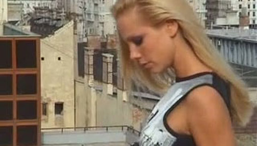 Hot photo session of one leggy and adorable porn star porn pics