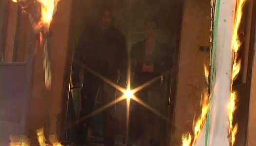 Blonde chubby girl is seduced by two tough masters so she is face fucked porn pics