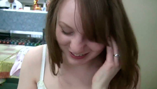 Playful and sexy teen eats noodle and sucks dick porn pics