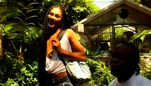 Slender black teen gets her pussy eaten by insatiable dude porn pics