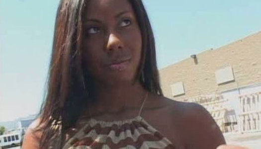 Straight and long haired amateur black nympho is seduced for casual sex porn pics