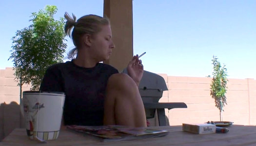 Busty whore Riley Evans is taking a shower early in a morning porn pics