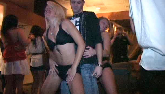 Bunch of sex hungry folks party hard during group sex orgy porn pics