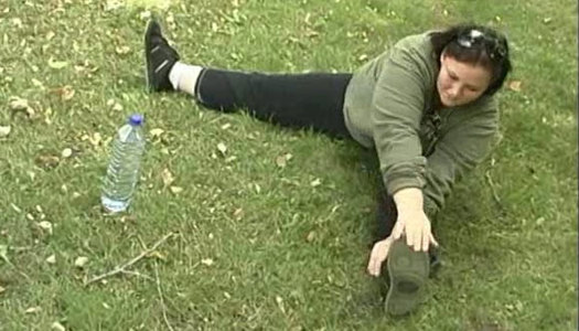 Filthy BBW skank masturbates at home after jogging in the park porn pics