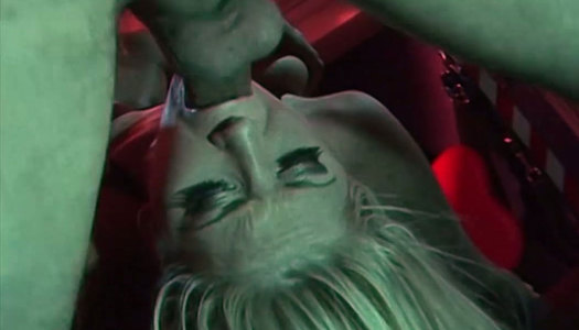Insatiable slut in high heels gets anal fucked hard porn pics