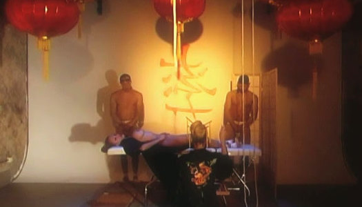 Celia Blanco executes special sex ritual in a dark room porn pics