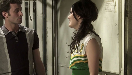 Kinky brunette with nice and sexy titties getting banged porn pics