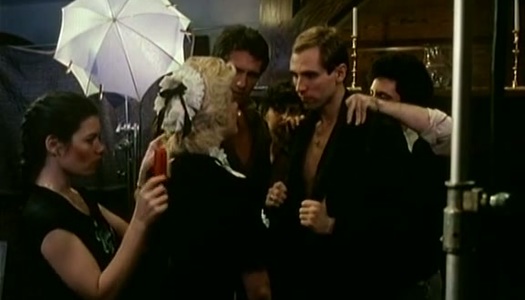 Retro video of lovely couple visiting some party porn pics