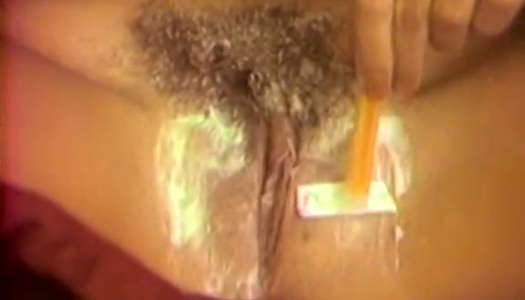 Curly blondie with perky tits gets her freshly shaved cunt fucked porn pics