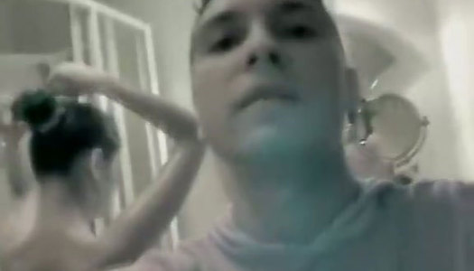 Charming amateur GF is taking shower while her BF is making homemade video of her porn pics