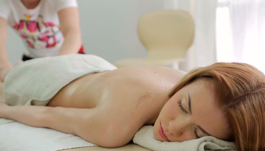 Inapropriate touching during oily massage from hot guy porn pics