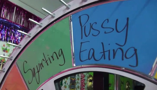 Small breasted dumpy blonde masturbates and sucks cock simultaneously porn pics