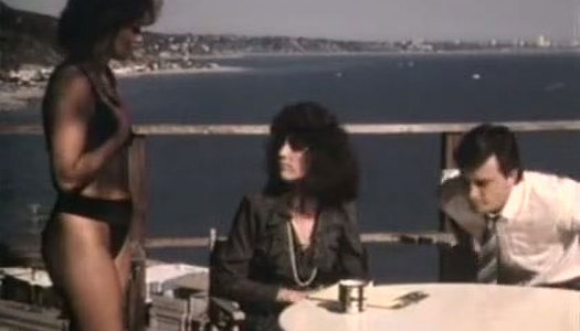 Two horny dudes fuck one naught brunette harlot porn pics