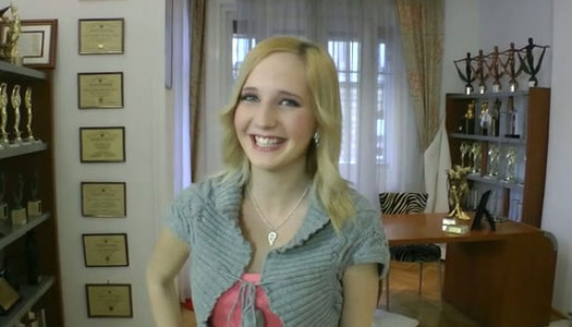 Light haired babe comes to her BF's house to fuck hard porn pics