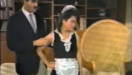 Super horny maid gets her sweet pussy eaten by her employer porn pics