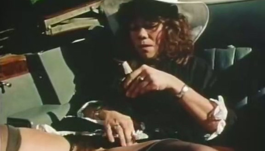 Spoiled vintage dark haired nympho kneels down and gives nice head porn pics