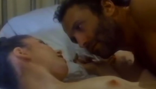 Sweet and nasty blonde classic girl gives head to a hairy man porn pics