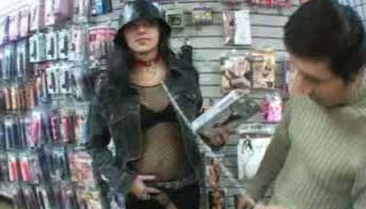 Dirty amateur brunette Daisy is on a leash for other men porn pics