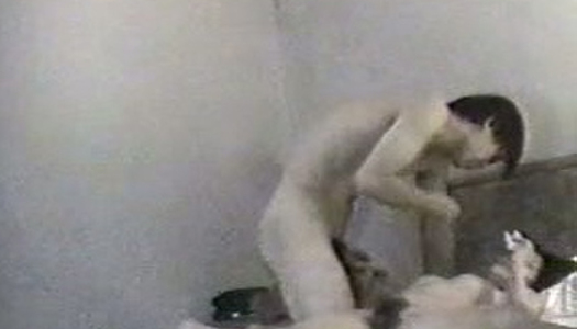 Slim Chinese brunette GF gets her bushy pussy fucked missionary style porn pics