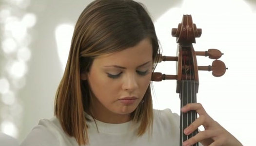 Pretty brunette babe gets her pussy fucked after cello lesson porn pics