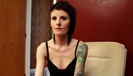 Skinny raven haired whore performs solid BJ on POV camera porn pics