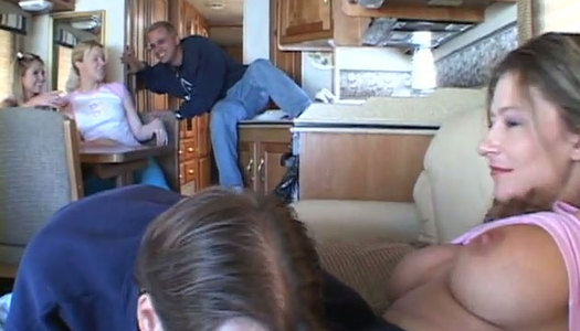 Pretty teen with pigtails and juicy boobs gets laid after dinner porn pics