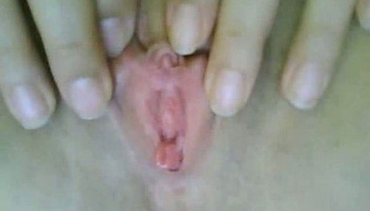 Busty teen GF masturbates her tiny pussy on webcam porn pics