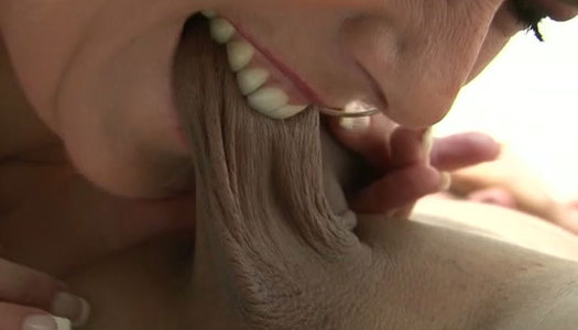 Buxom blond nurse gives super steamy deep throat to her lover porn pics
