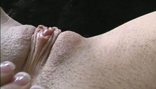 Horn-mad black haired gal Krystal Jordan drills her twat with sex toy porn pics