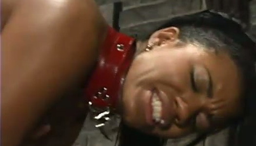 Strong lewd man Kurt Lockwood brutally fucks ebony Sydnee Capri from behind porn pics