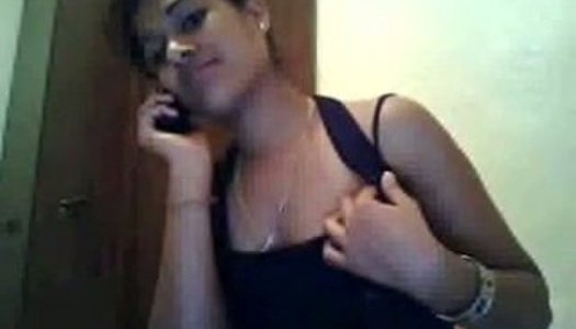 Lewd webcam brunette girlie strips and masturbates twat with dildo porn pics