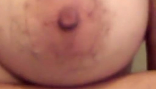 Chubby amateur chick shows off her huge saggy tits and plump belly porn pics