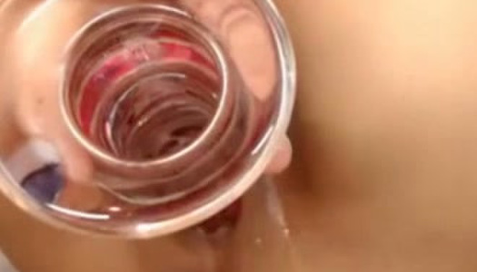 Slutty chick rubs her clitoris first and then she uses her dildo porn pics