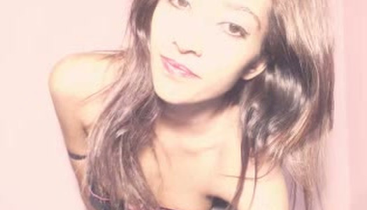 Incredibly beautiful amateur babe posing for cam in solo porn pics